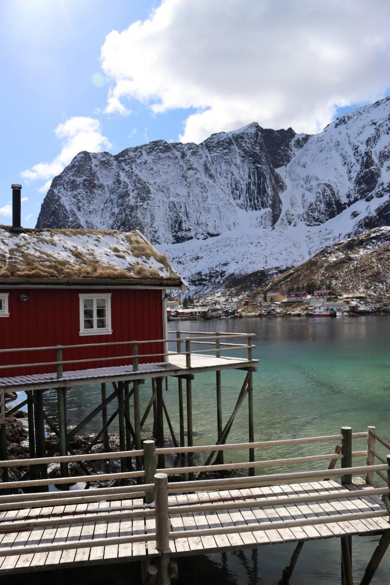 Valen Cabins In Reine Exterior photo