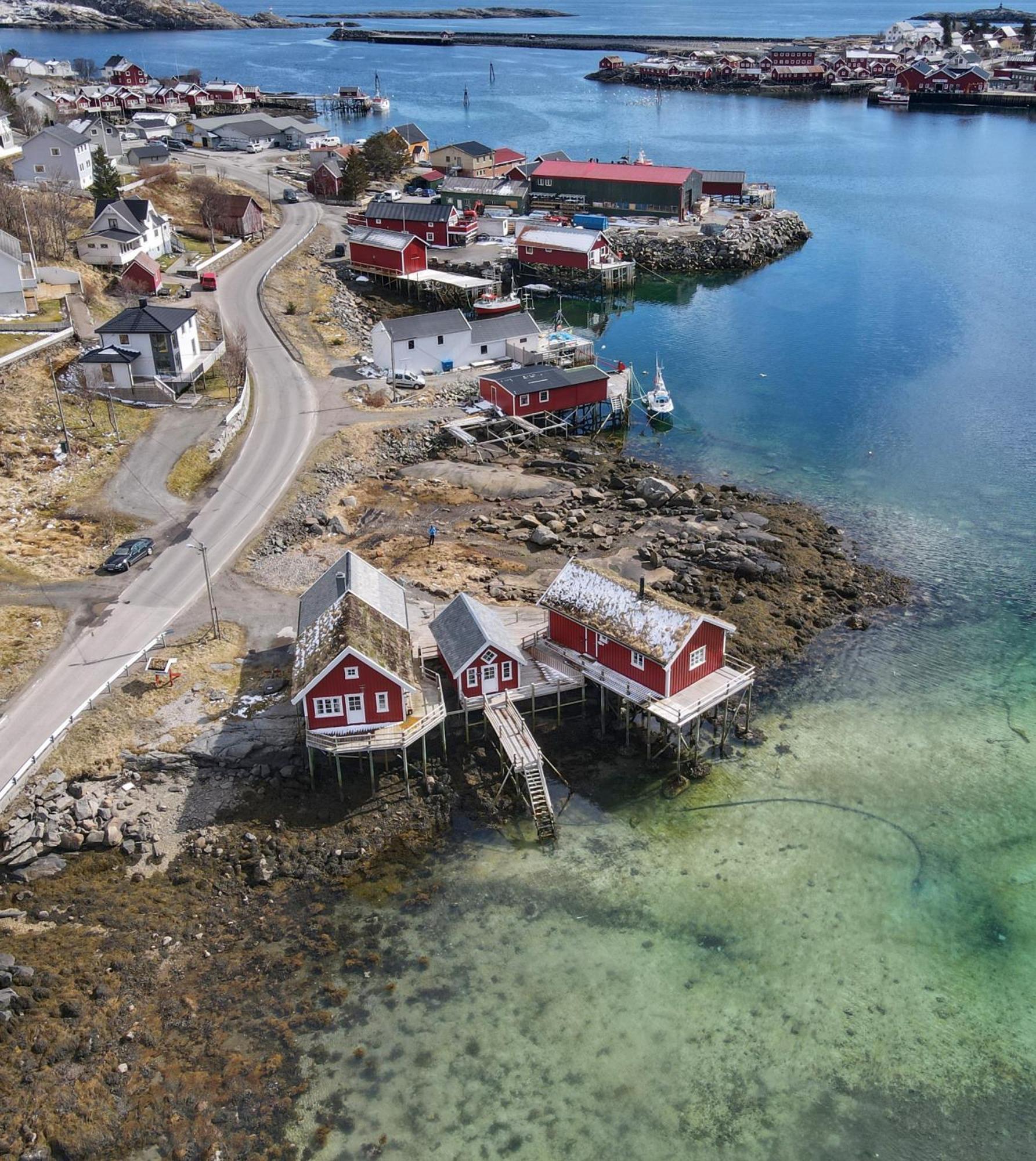 Valen Cabins In Reine Exterior photo